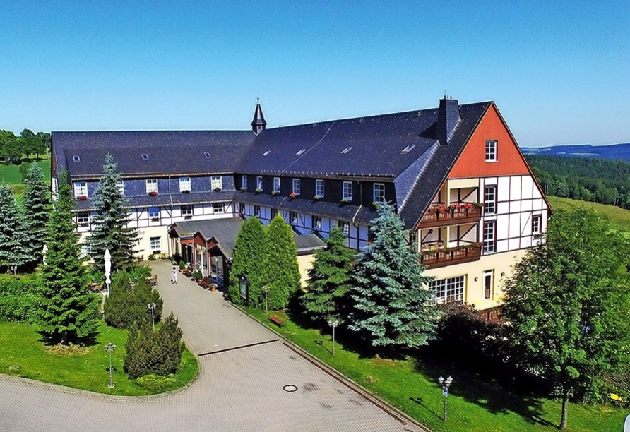 Auf Eiersuche im Erzgebirge