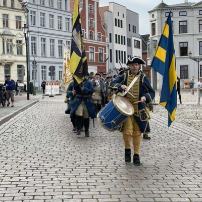 ...mit uns unterwegs zum: Schwedenfest Wismar
